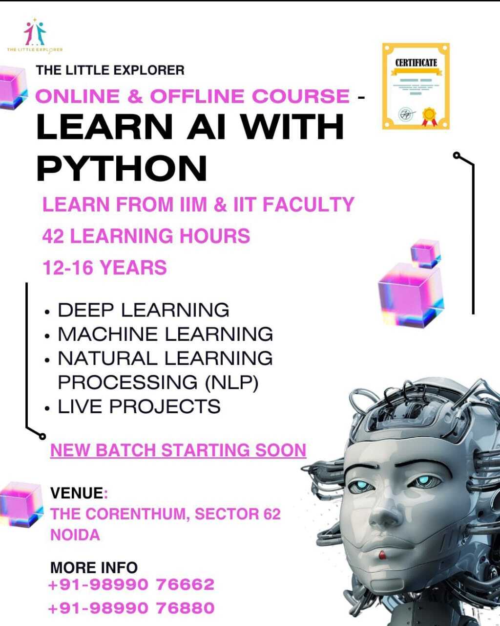 The Little Explorer-Learn AI with Python Online in Online